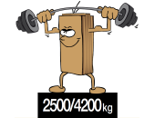 ANKE Buchi 2500 - 4200 kg Traglast